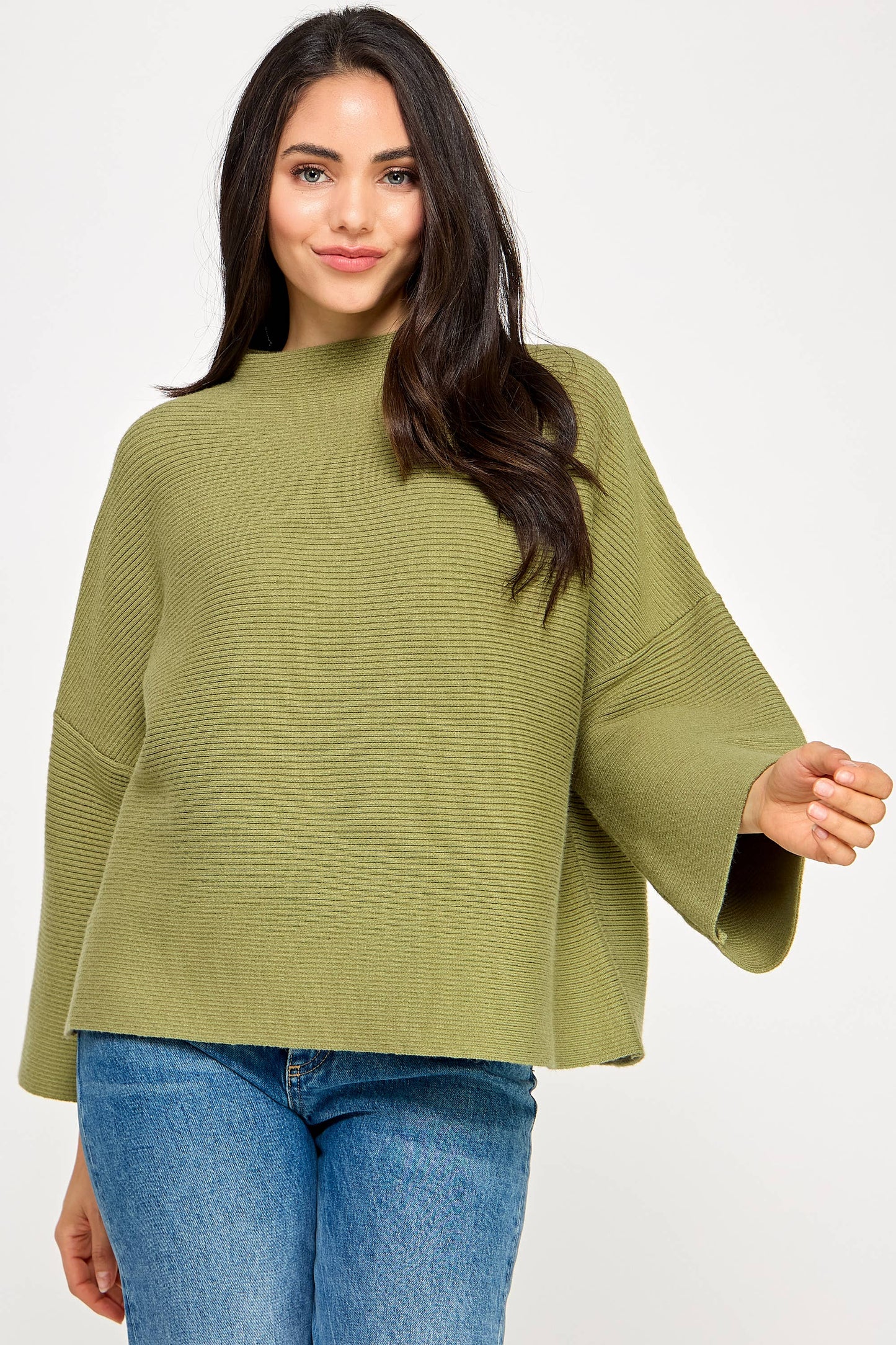 JT-5002-6 NOT YOUR CASUAL TOP-LIGHT SAGE