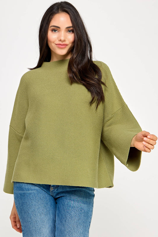 JT-5002-6 NOT YOUR CASUAL TOP-LIGHT SAGE