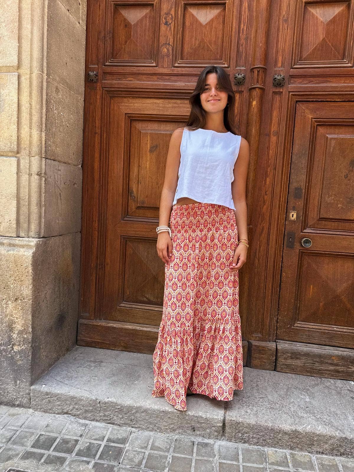 Mica Garnet Skirt
