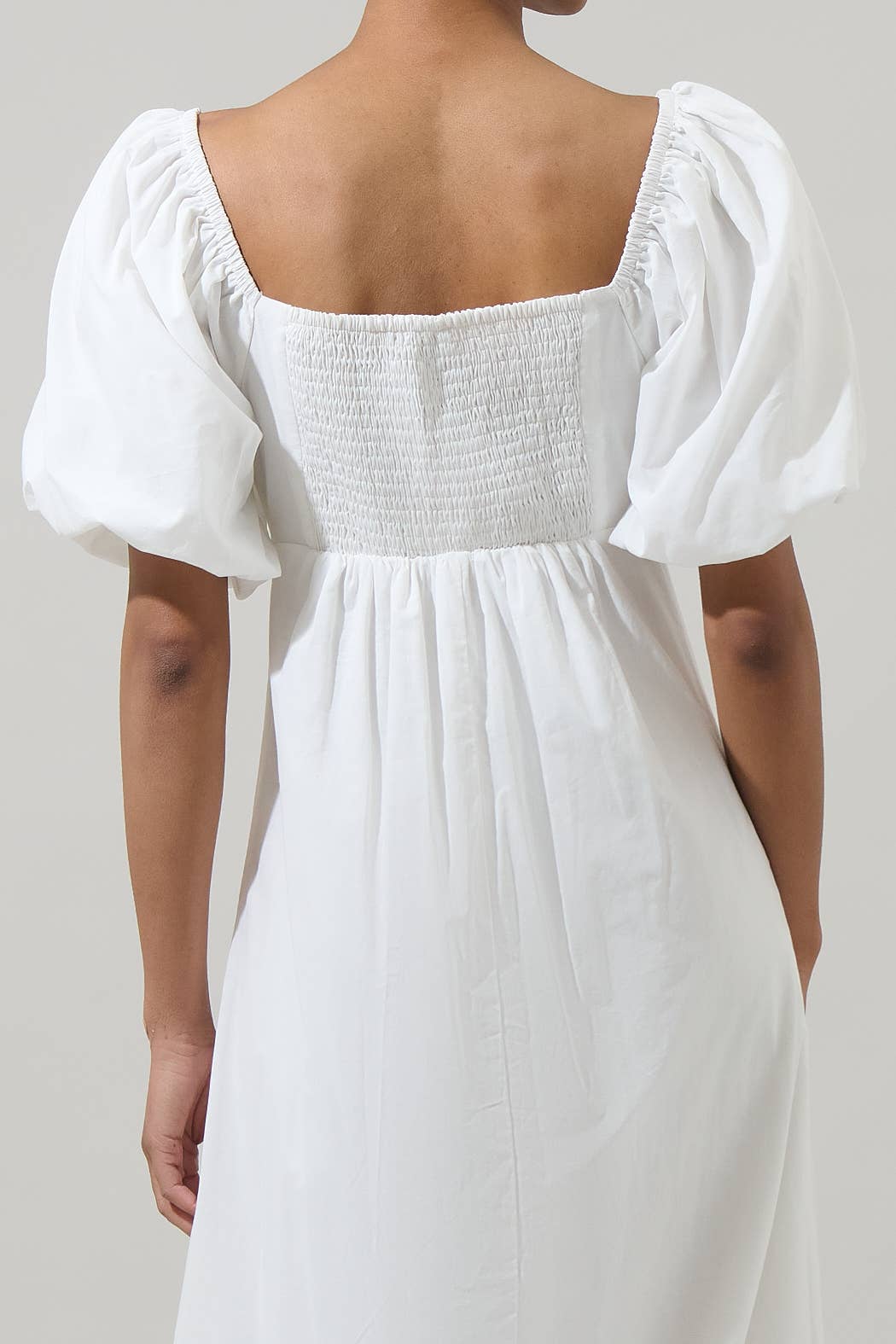 Xena Puff Sleeve Maxi Dress