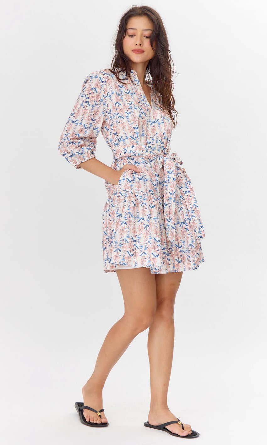 Marta Pull Over Belted Dress