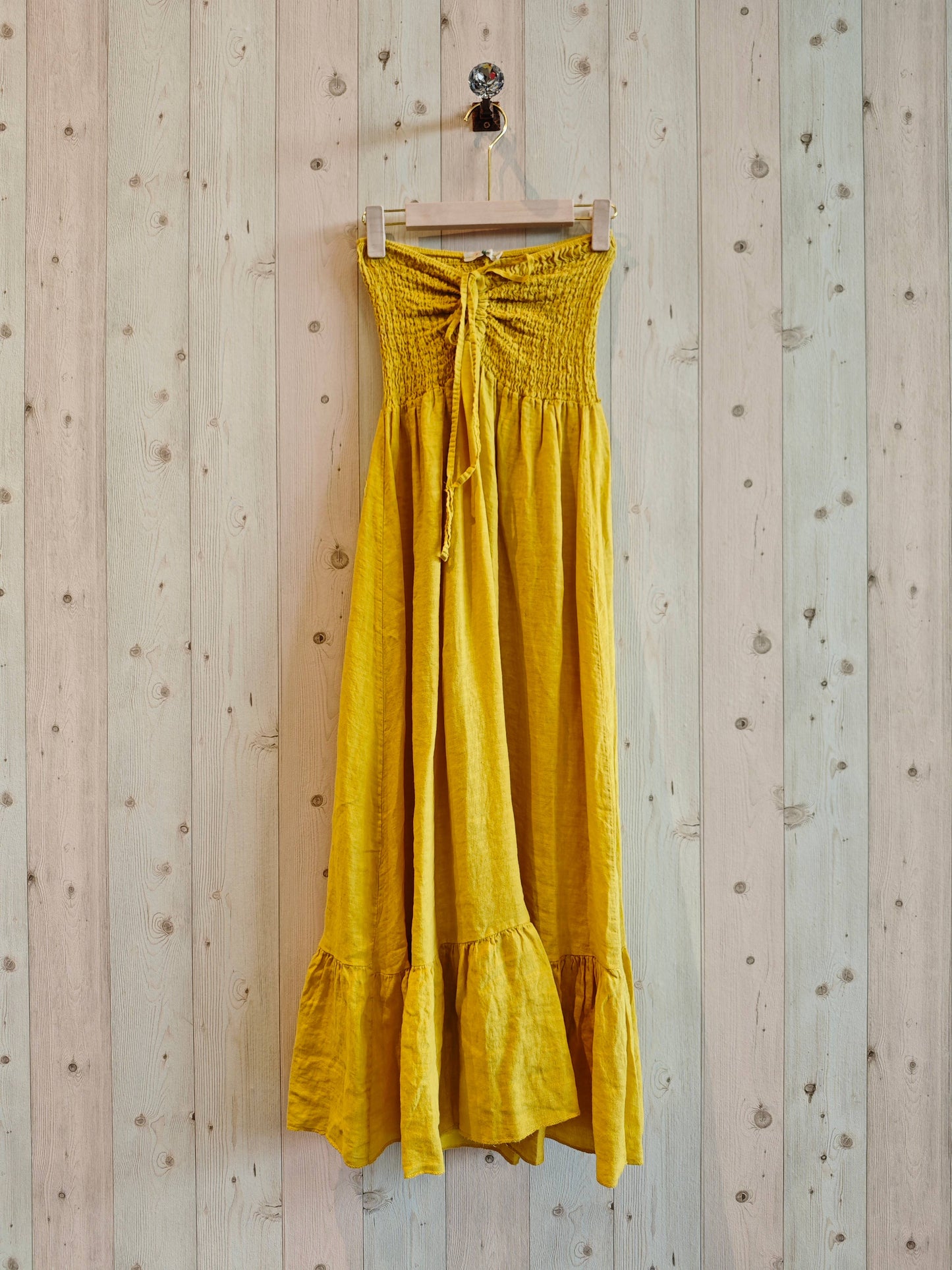 REF 72139 100% LINEN WORD OF HONOR DRESS