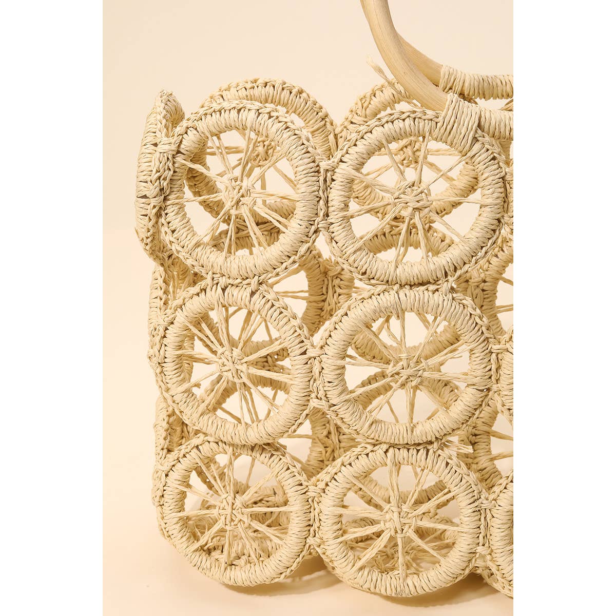 Boho Multi Circle Summer Beach Bag