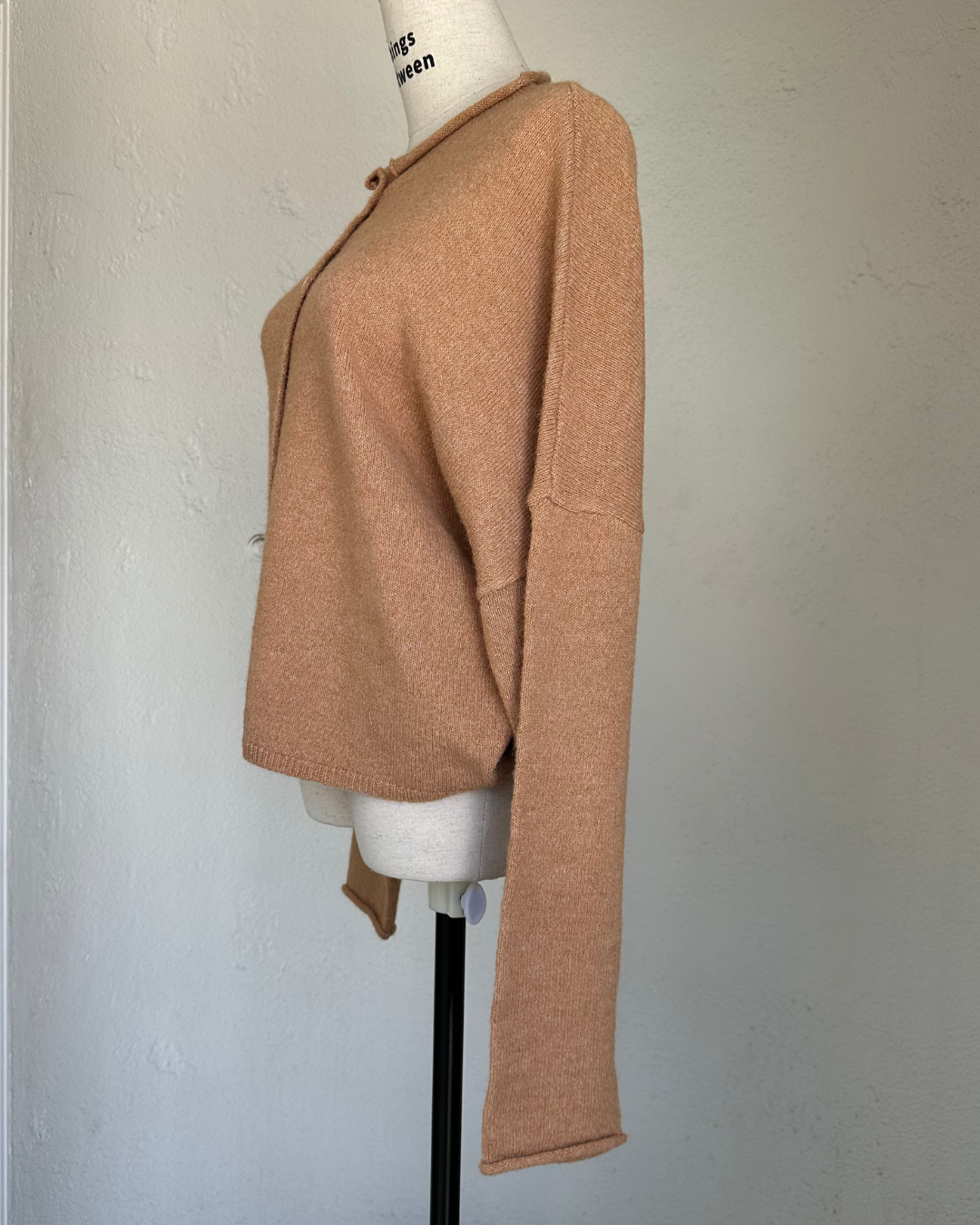 Camel Piper Cardigan