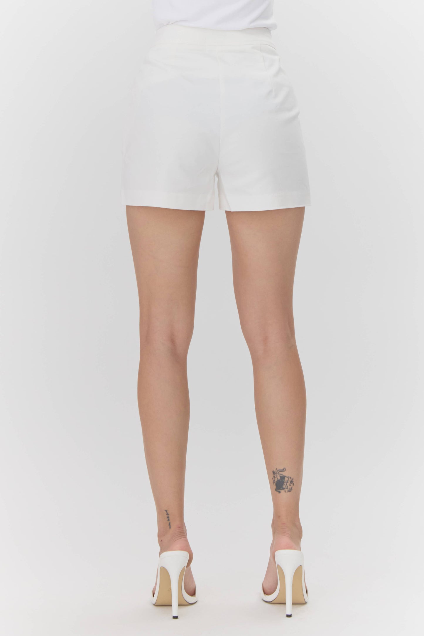 Sanders Tailored High Waist Shorts