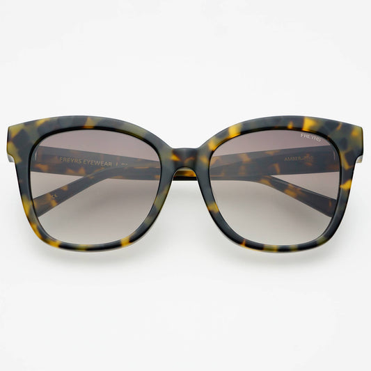 Amber Acetate Womens Cat Eye Sunglasses