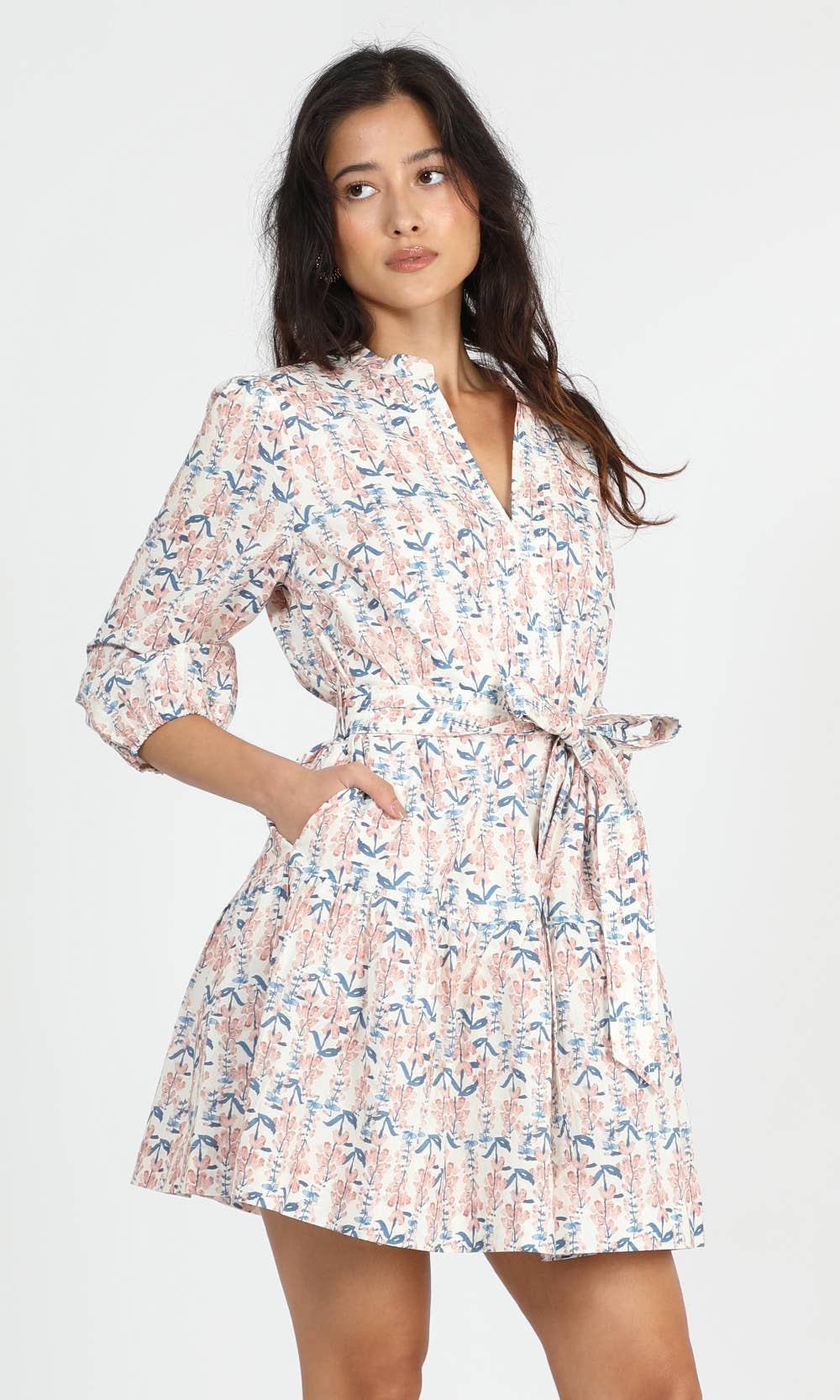 Marta Pull Over Belted Dress