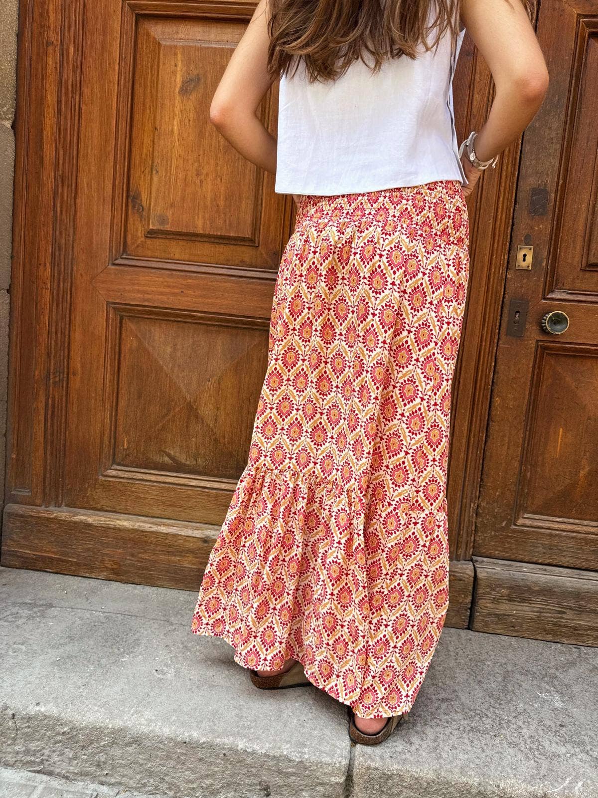 Mica Garnet Skirt