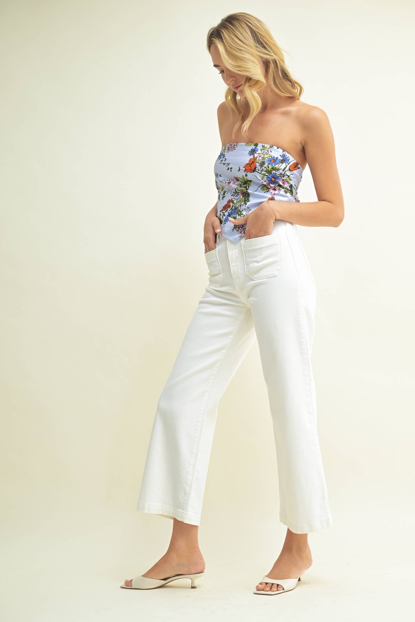 Off White Sailor Pant