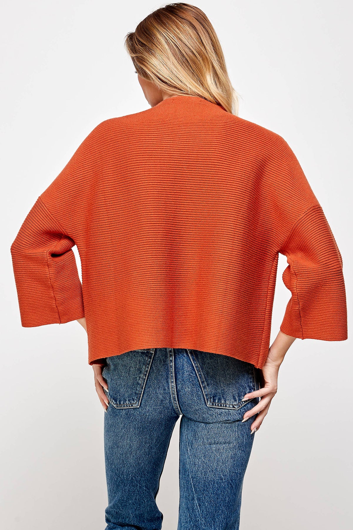 JT-5002-6 NOT YOUR CASUAL TOP-GINGER