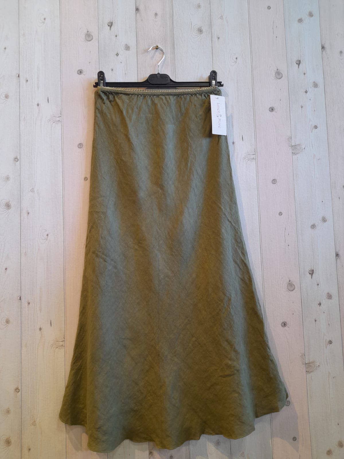 REF 6298 100% LINEN SKIRT