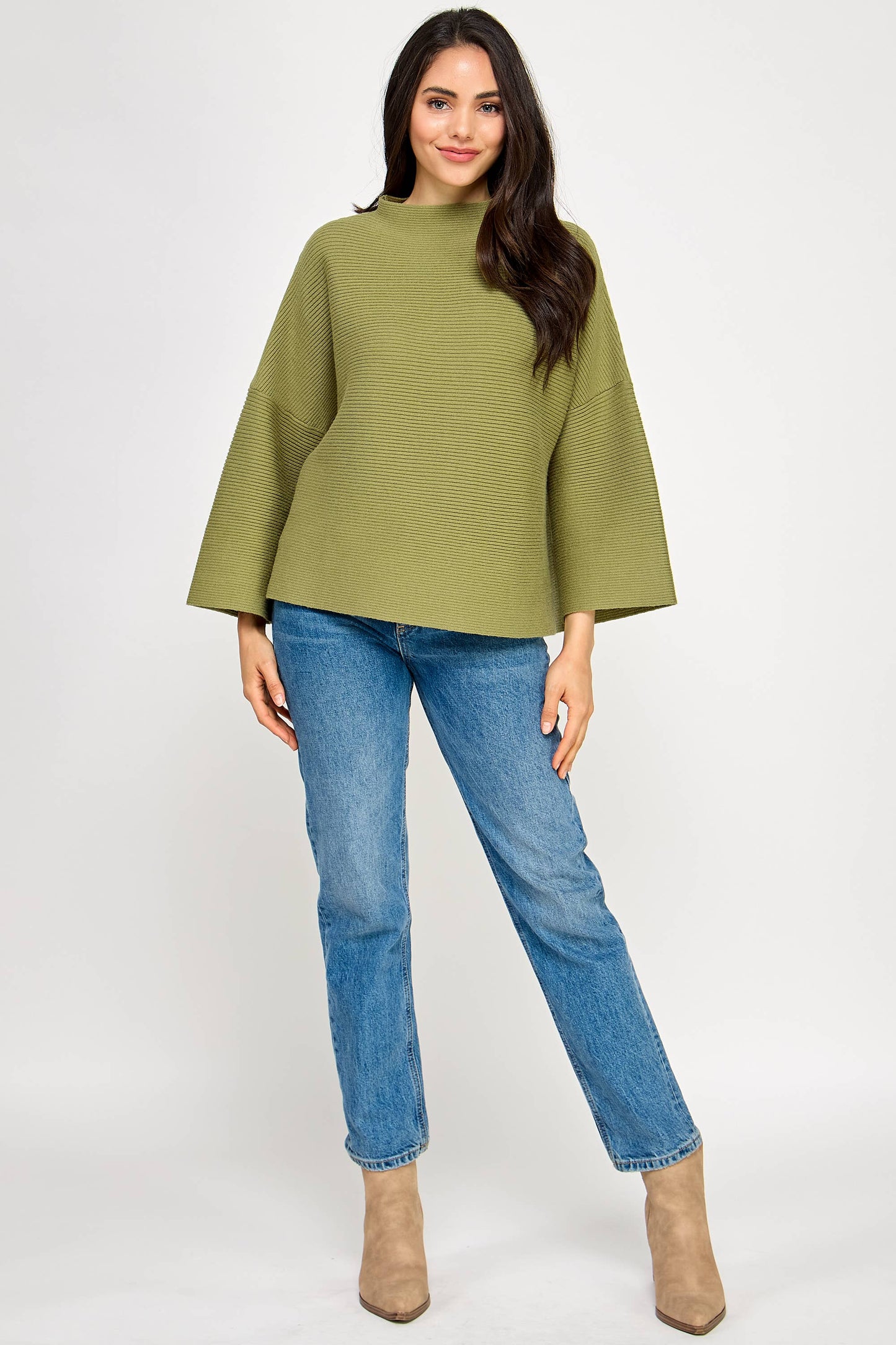 JT-5002-6 NOT YOUR CASUAL TOP-LIGHT SAGE