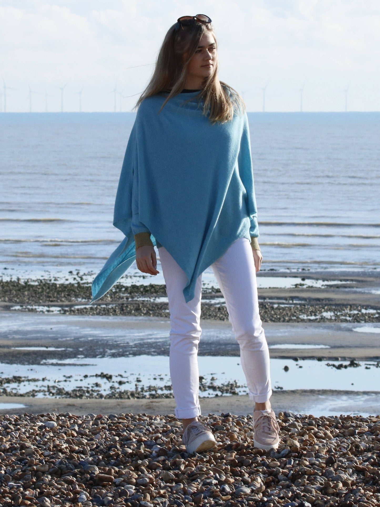Classic Cashmere Blend Poncho