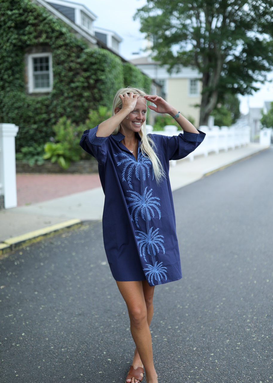 Campbell Dress | Navy