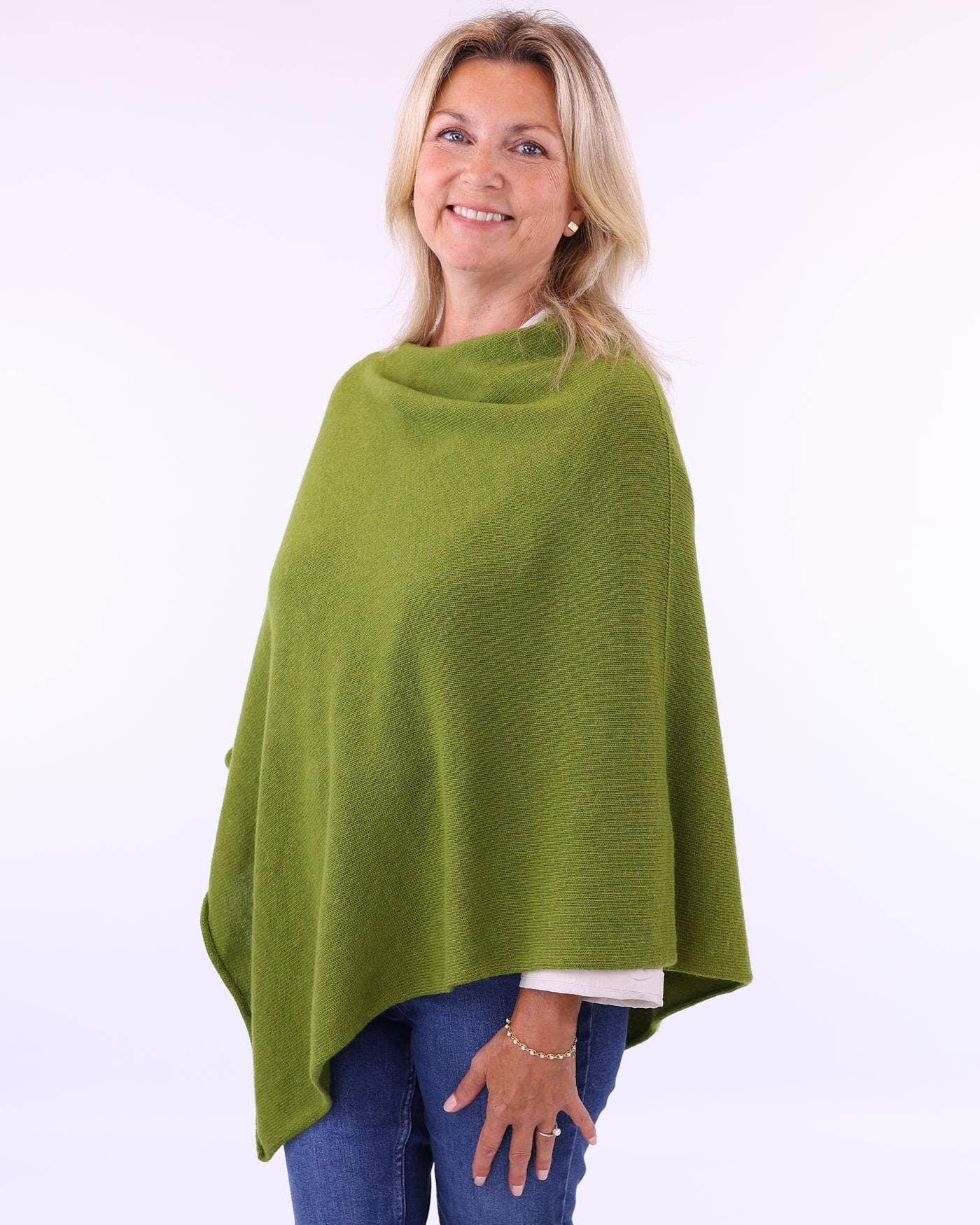 Cashmere Blend Poncho