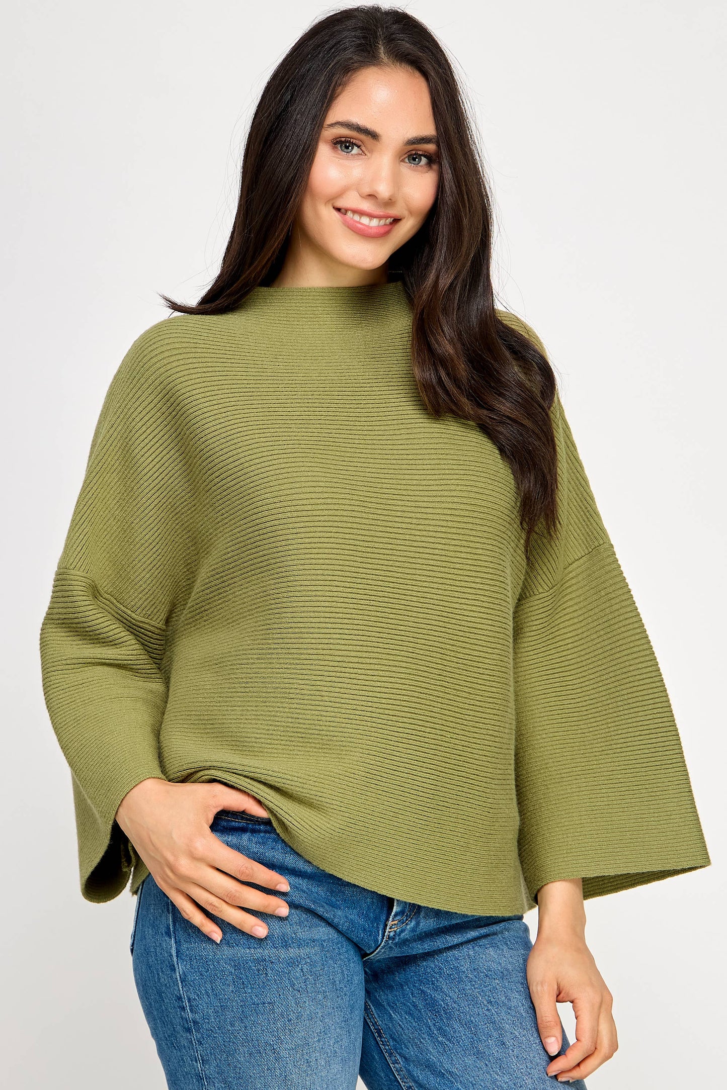 JT-5002-6 NOT YOUR CASUAL TOP-LIGHT SAGE
