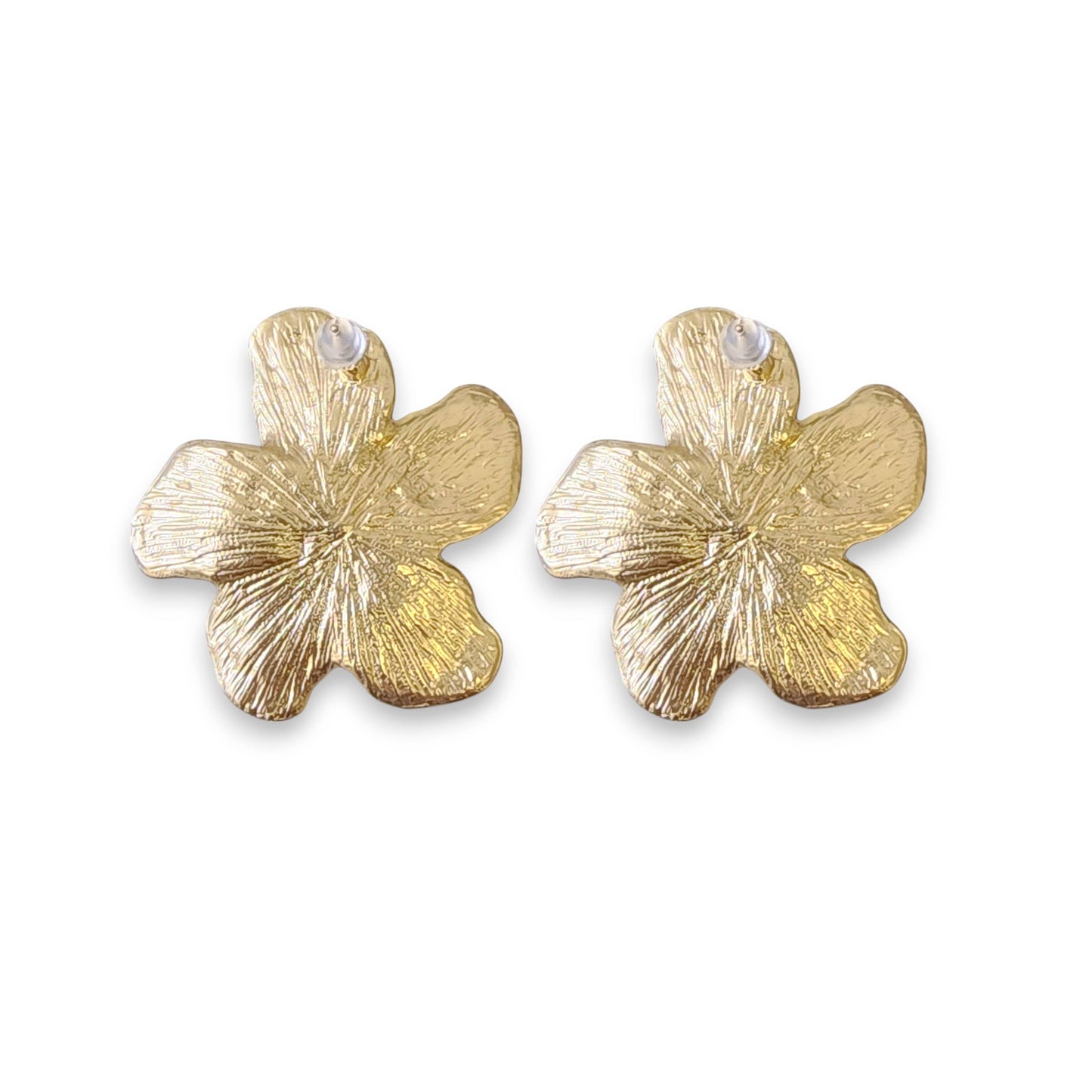 Flower Earring | Gold Earring | Stainless Steel | Statement