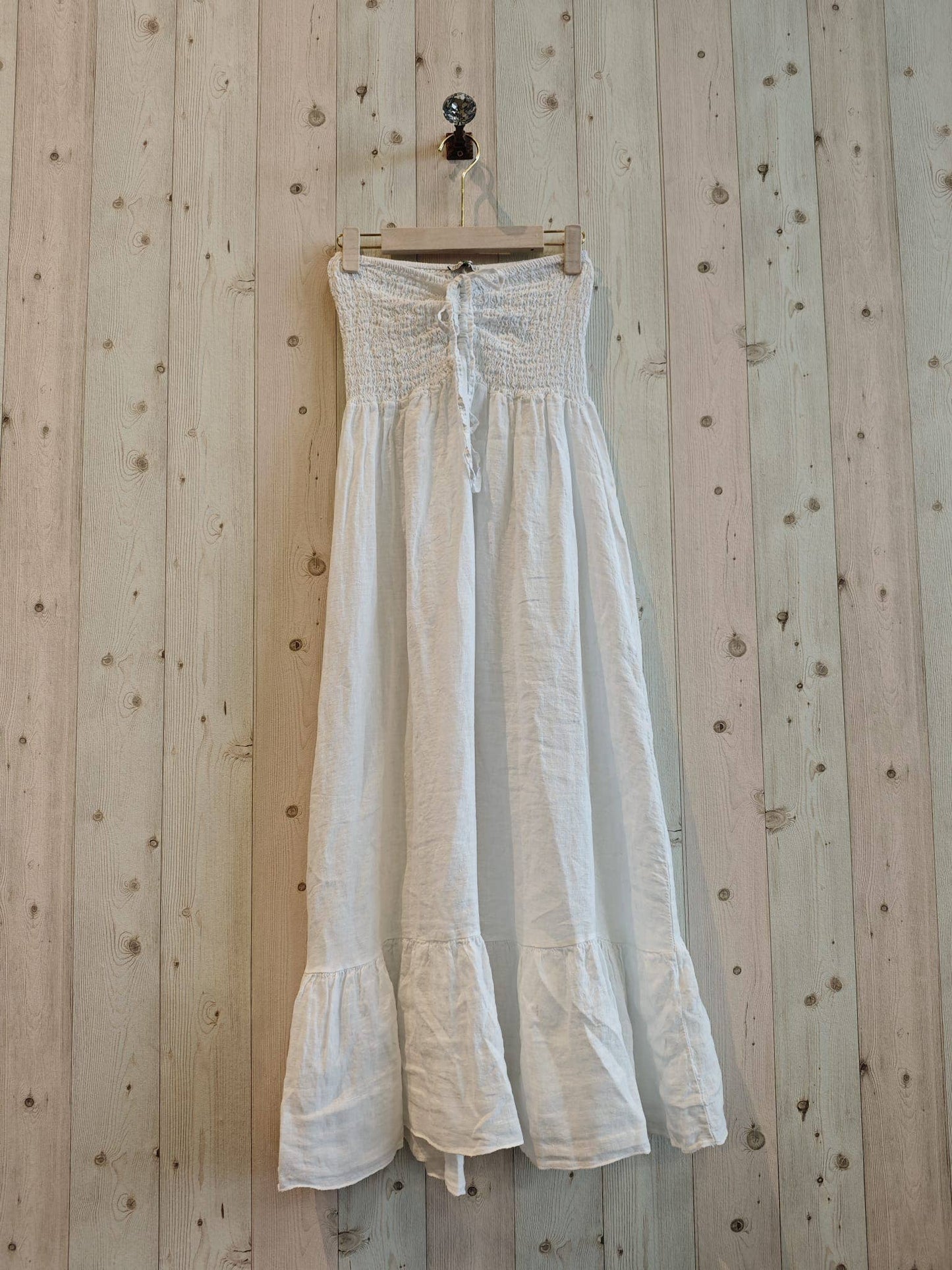 REF 72139 100% LINEN WORD OF HONOR DRESS