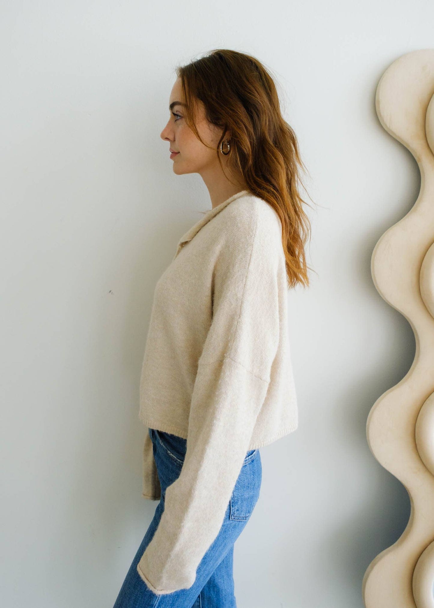 Natural Piper Cardigan