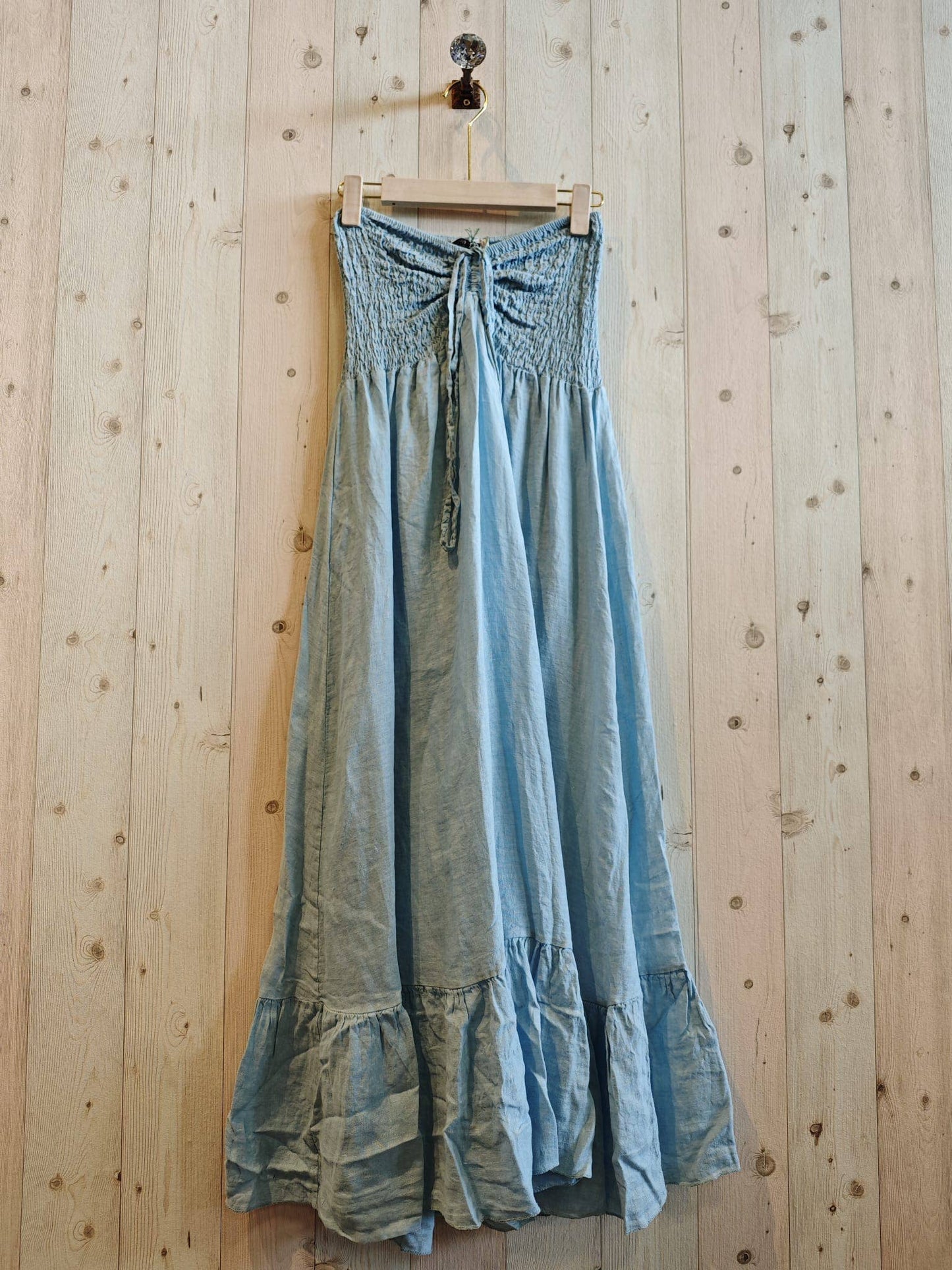 REF 72139 100% LINEN WORD OF HONOR DRESS