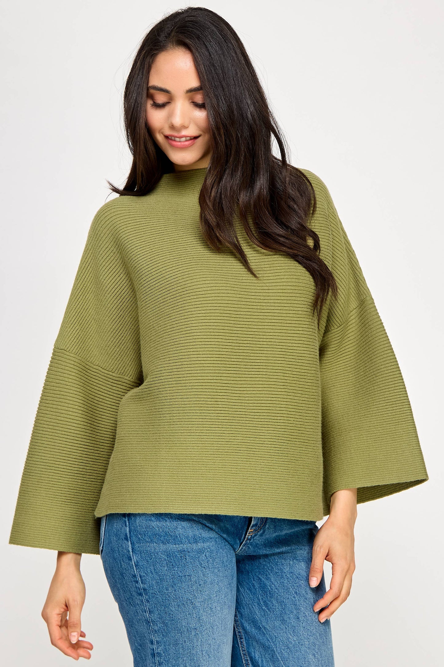 JT-5002-6 NOT YOUR CASUAL TOP-LIGHT SAGE