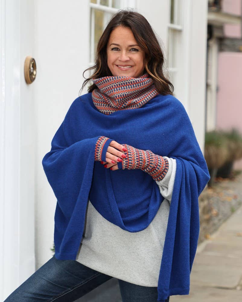 Classic Cashmere Blend Poncho
