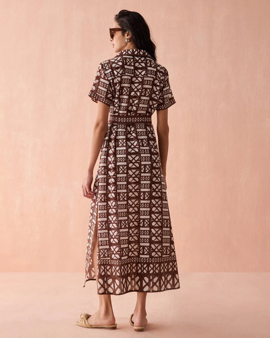 Cacao Shirtdress