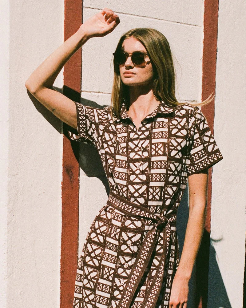 Cacao Shirtdress
