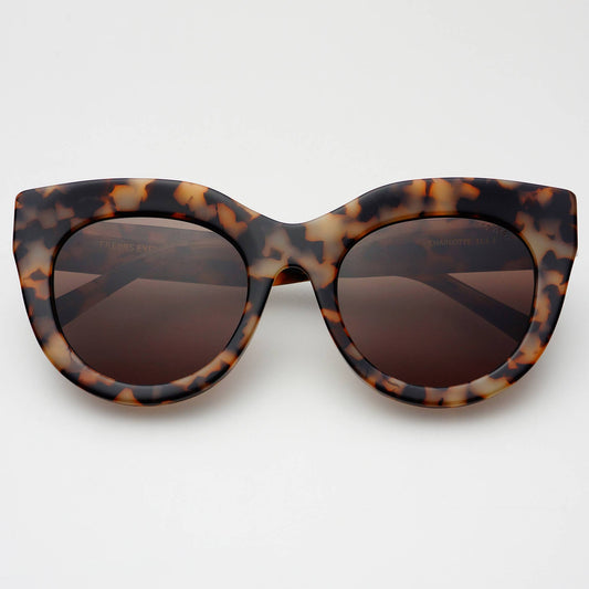 Charlotte Acetate Womens Cat Eye Sunglasses
