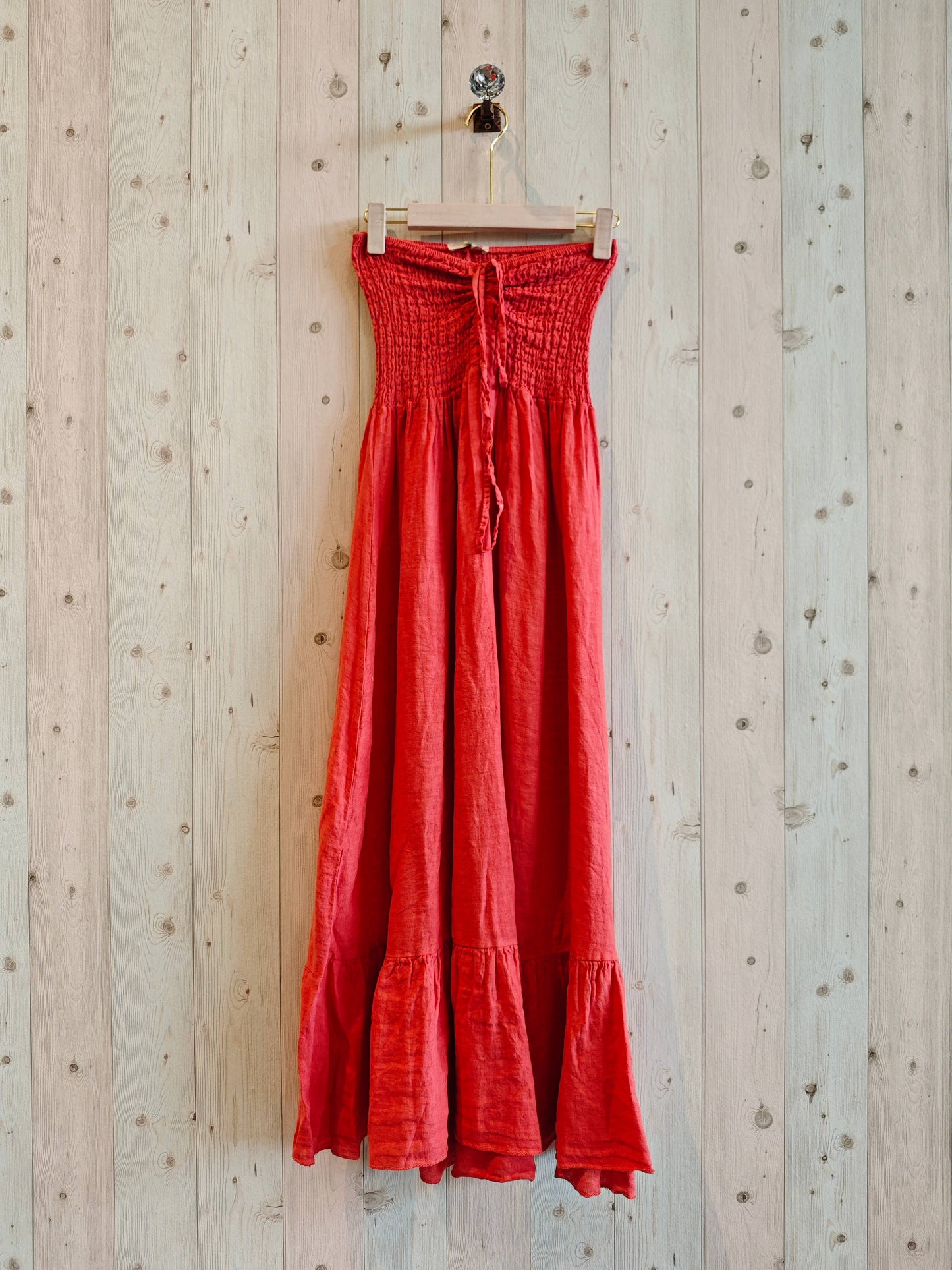 REF 72139 100% LINEN WORD OF HONOR DRESS