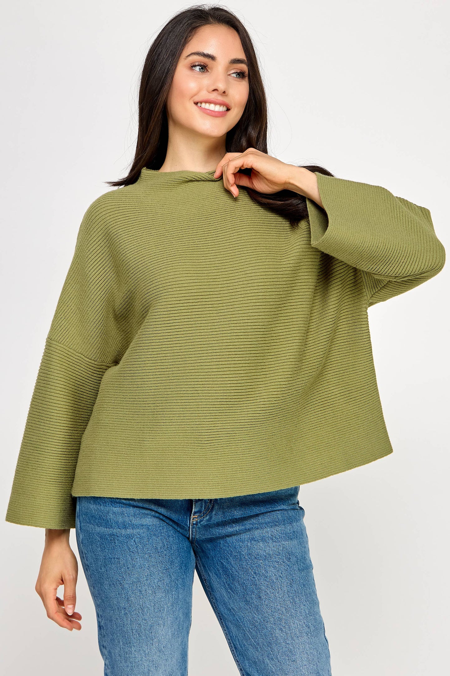JT-5002-6 NOT YOUR CASUAL TOP-LIGHT SAGE