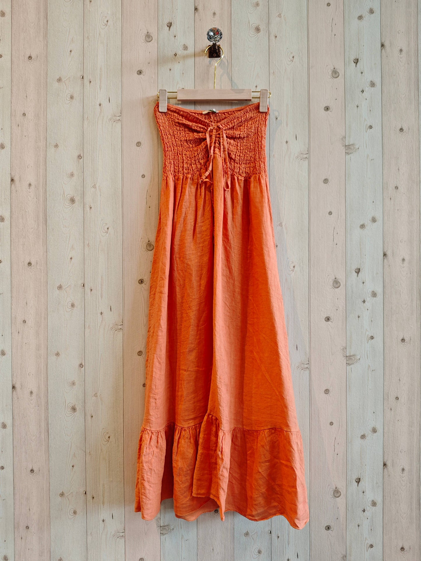 REF 72139 100% LINEN WORD OF HONOR DRESS