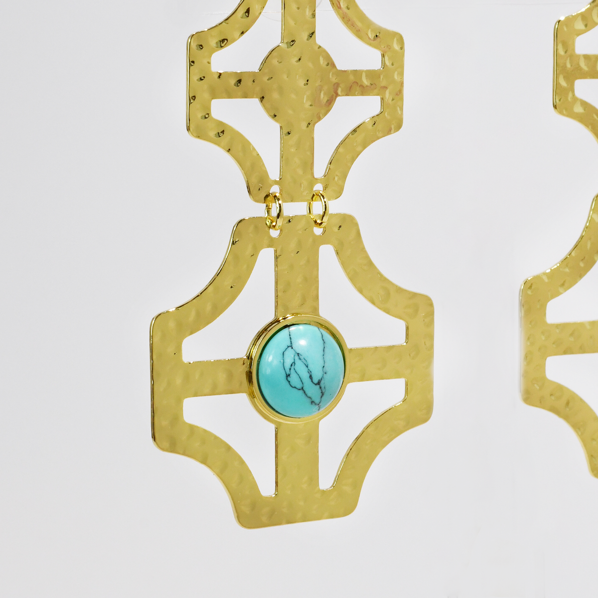 Stacey Turquoise Earrings