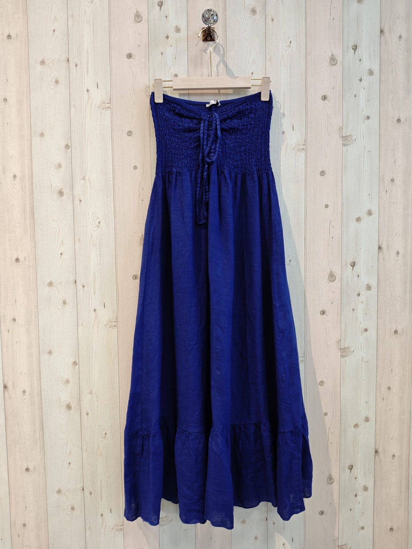 REF 72139 100% LINEN WORD OF HONOR DRESS