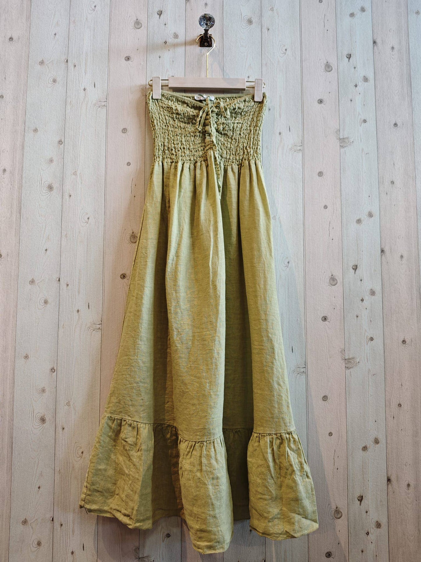 REF 72139 100% LINEN WORD OF HONOR DRESS