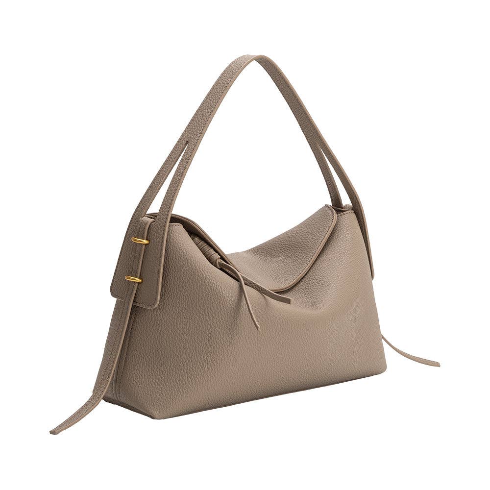 Emory Taupe Handle Bag