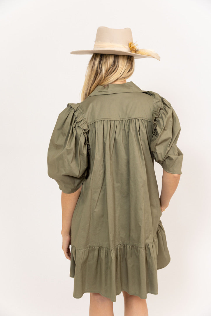 Polly Ruffle Dress