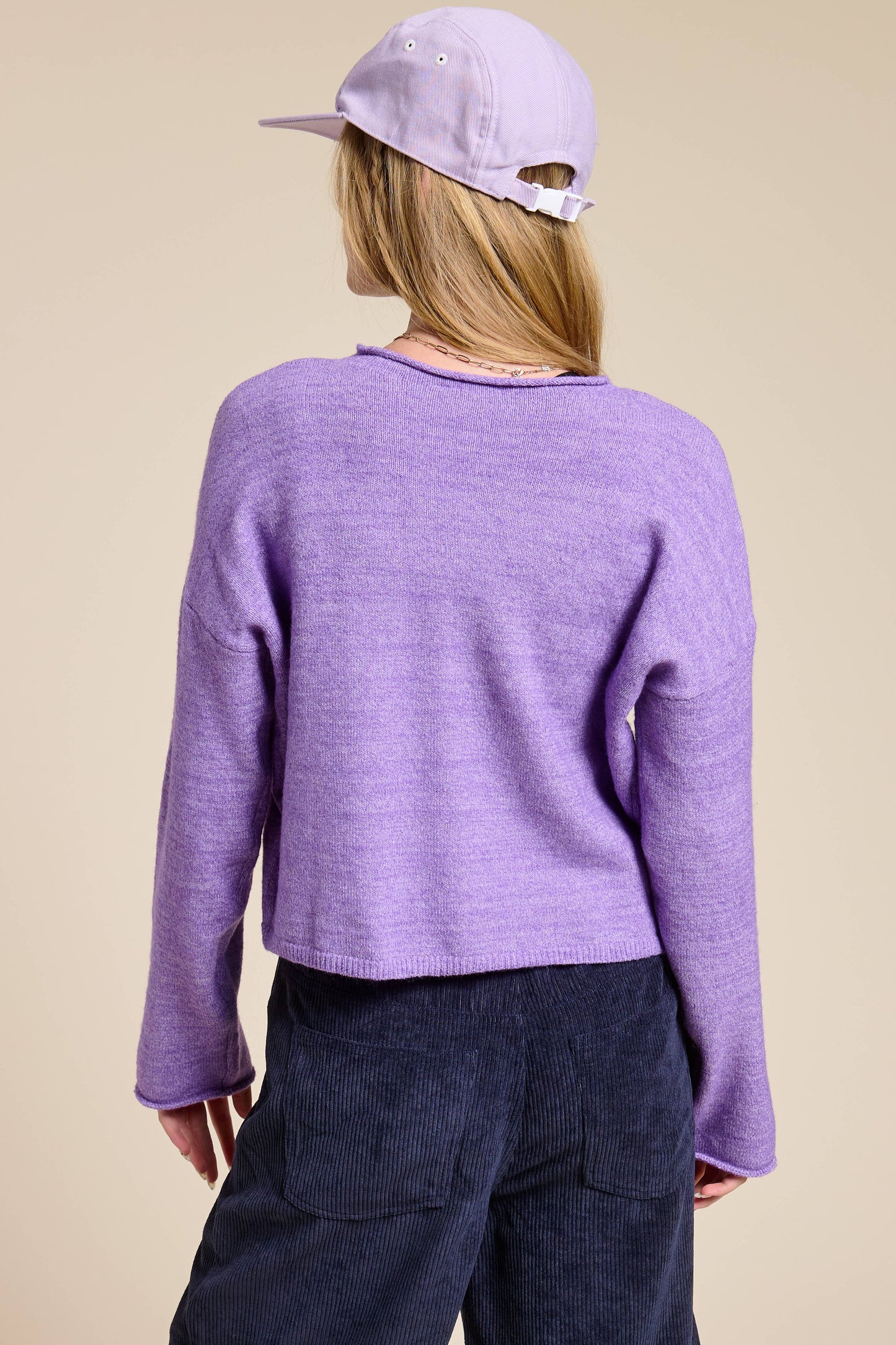 Essential Button Down Cardigan Top