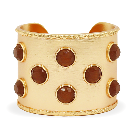 Mocha Stones Cuff