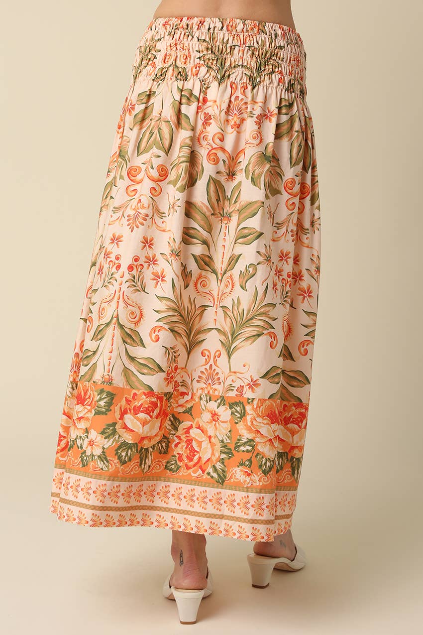 Talia Floral Maxi Skirt