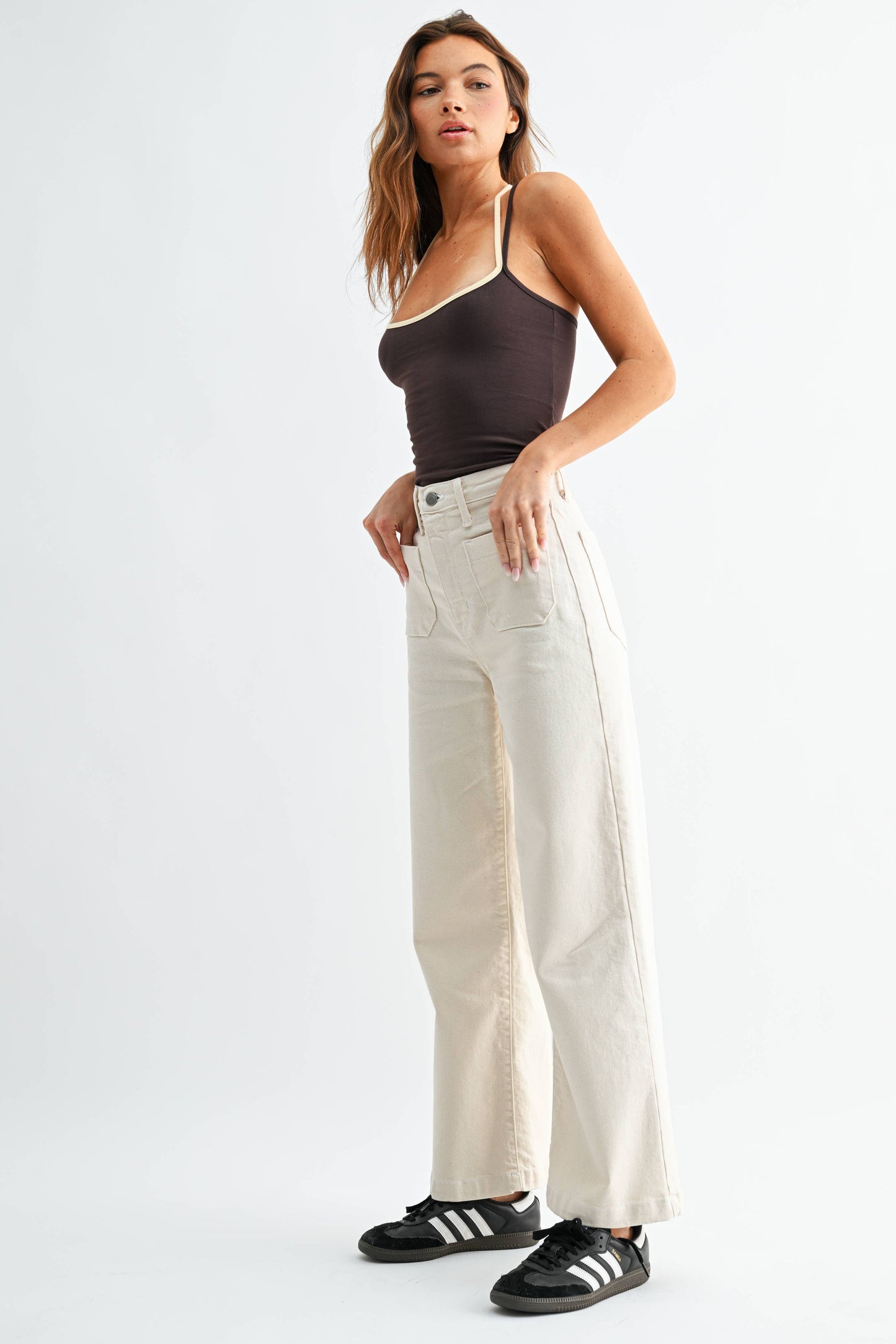 Cream Sailor Pant