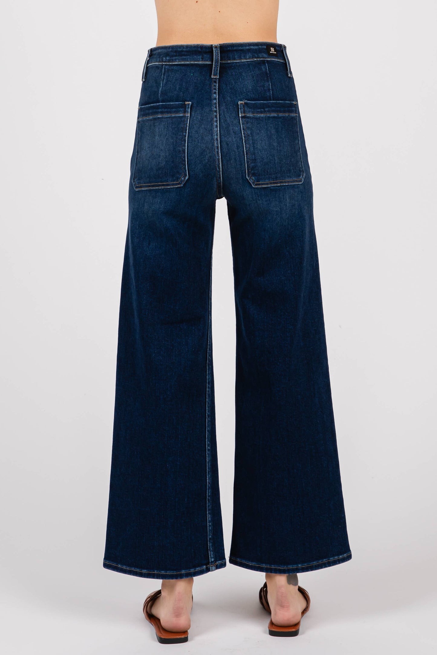 Patch Pocket Pant | Dark Denim