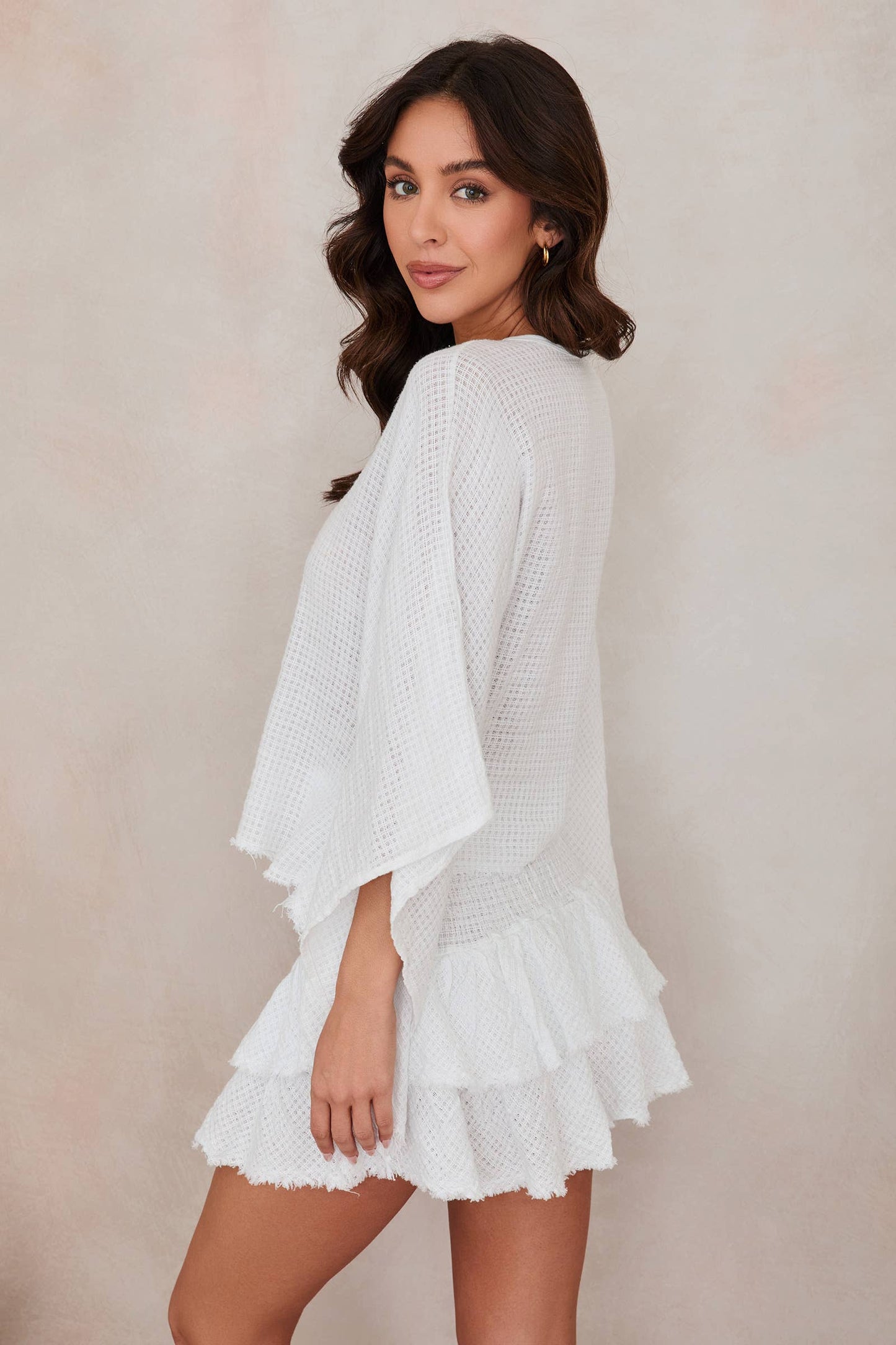 Cotton Poncho Top