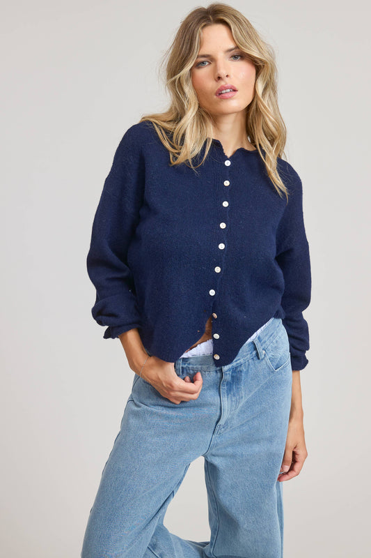Piper Cardigan | Navy