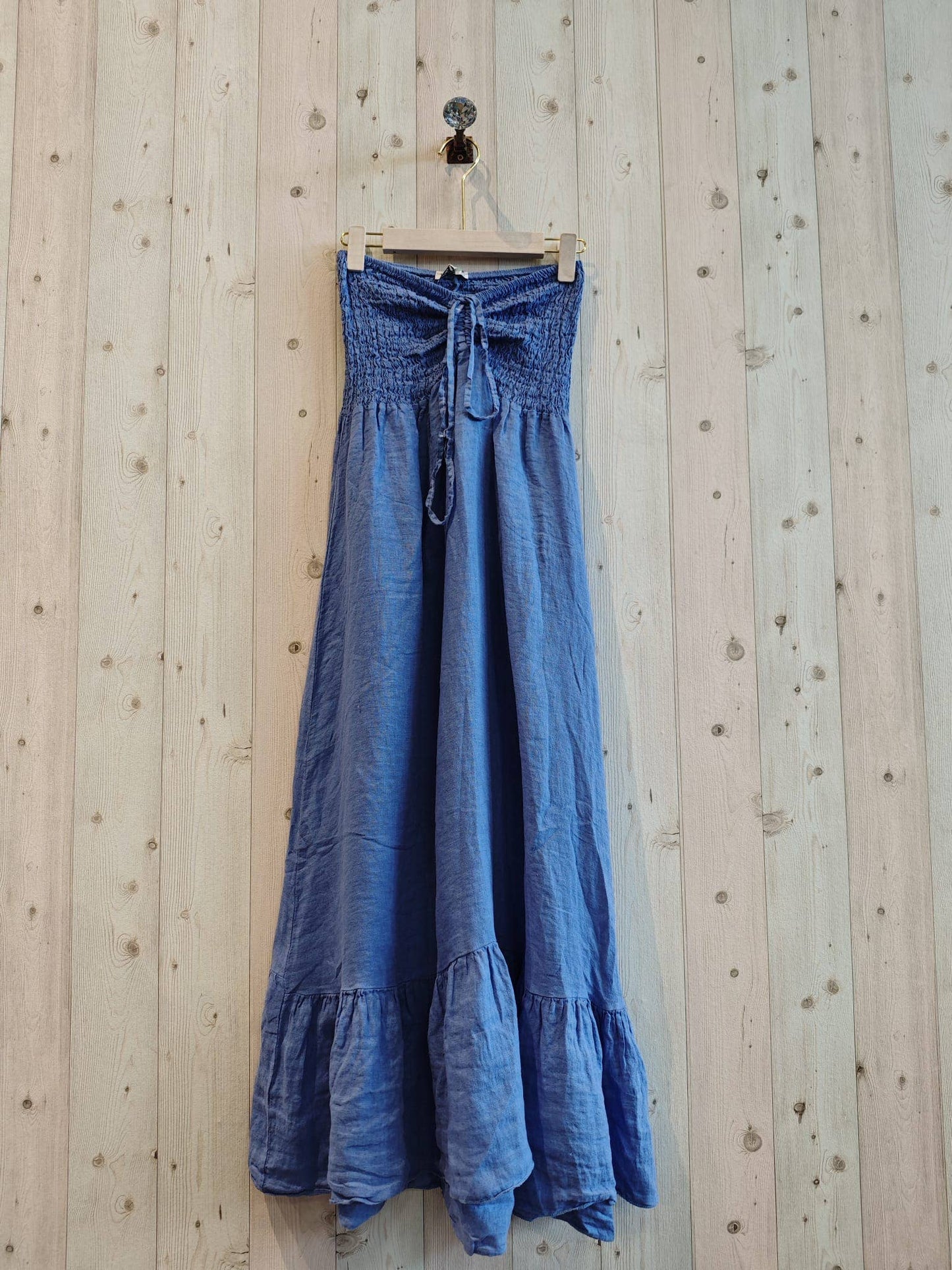 REF 72139 100% LINEN WORD OF HONOR DRESS
