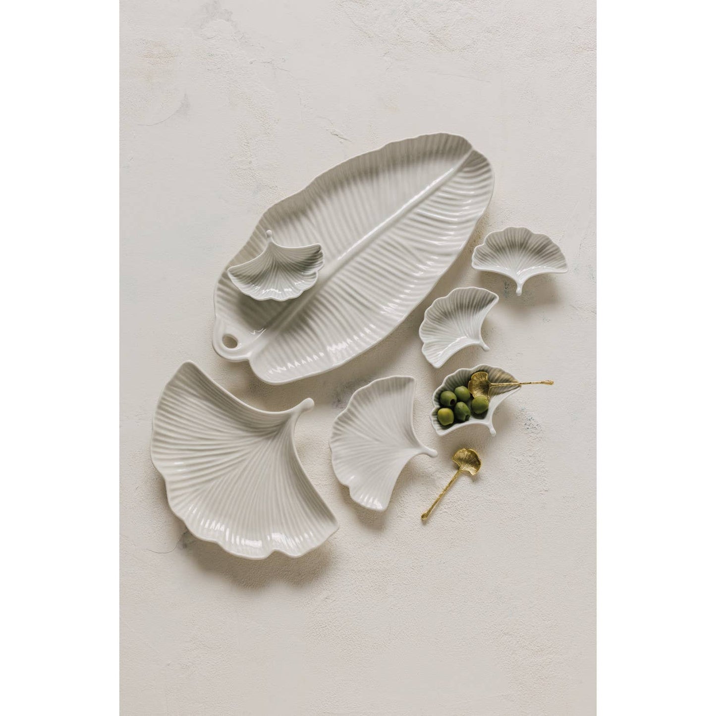 Ginkgo Spoons Set