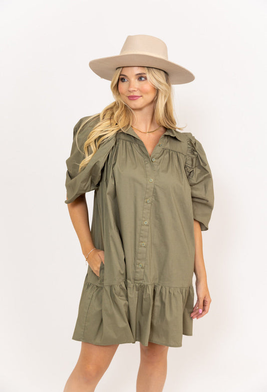 Polly Ruffle Dress