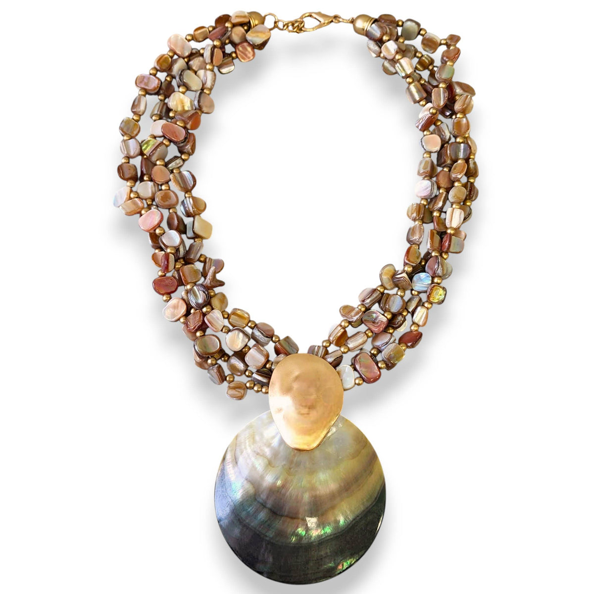 Mother of Pearl Shell Necklace