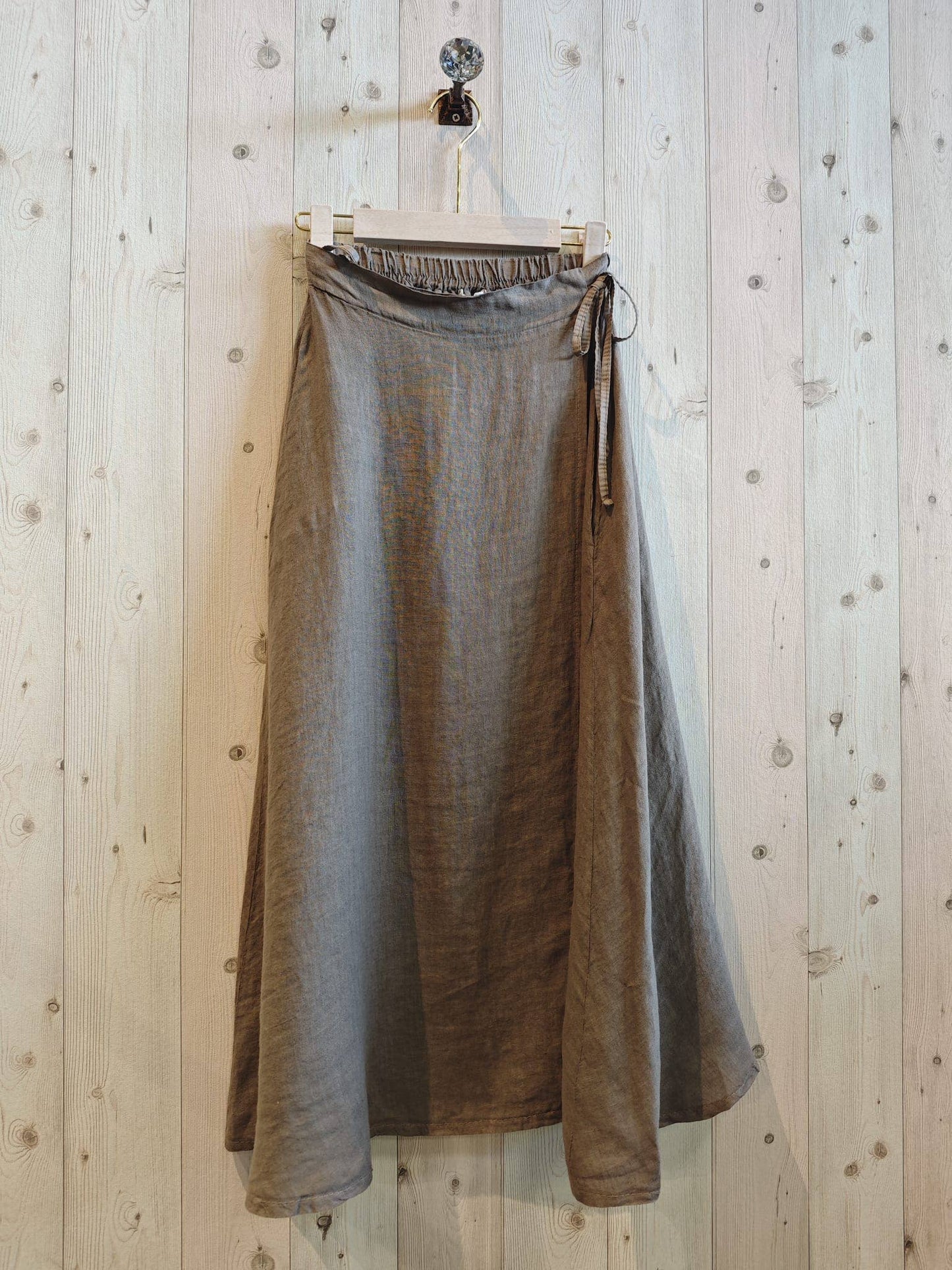 REF 6088 100% LINEN SKIRT
