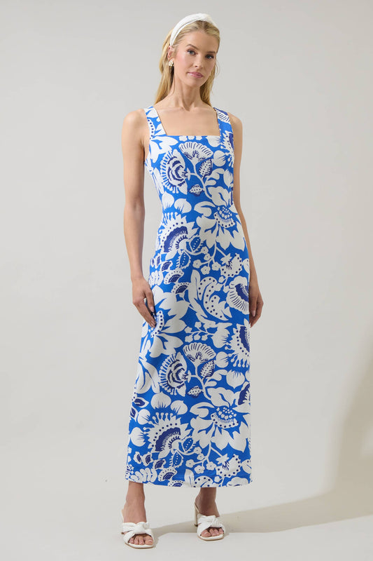 Ronan Floral Troy Maxi Dress